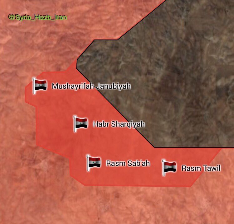 ISIS Withdraws From 4 More Villages Under Syrian Army Pressure In Eastren Hama (Map)