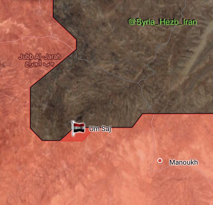 ISIS Retreats From Um Saj Village In Eastern Hama (Syria Map Update)