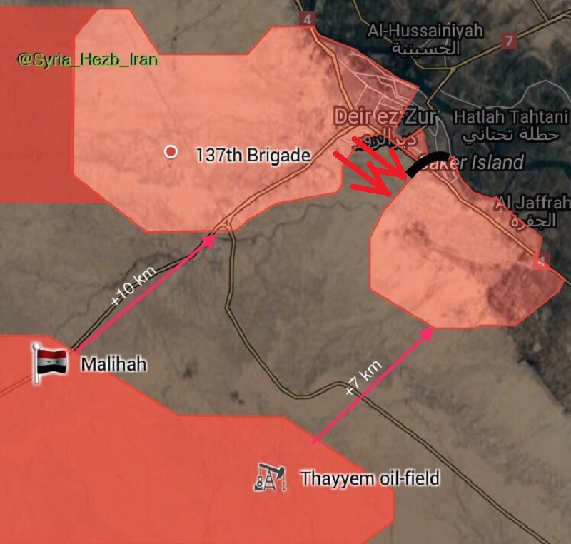 Syrian Army Broke ISIS Siege On Strategic Deir Ezzor Airport - Syrian MoD