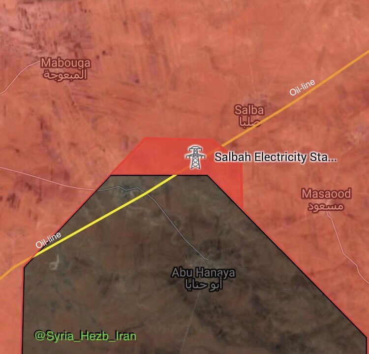 Government Forces Liberate Salbah Electricity Station In Eastern Hama (Maps)