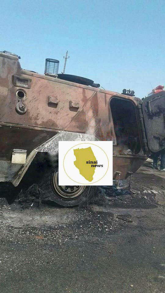 Egypt: ISIS Ambushes Large Police Column In North Sinai. 18 Officers Killed (Map, Photos)