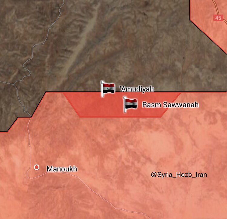 ISIS-held Area Shrinks In Eastern Salamiyah Countryside As Government Troops Liberate 3 More Villages