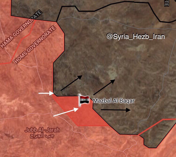 Syrian Army Liberates Mazbal al-Baqar Village In Eastern Homs (Map)