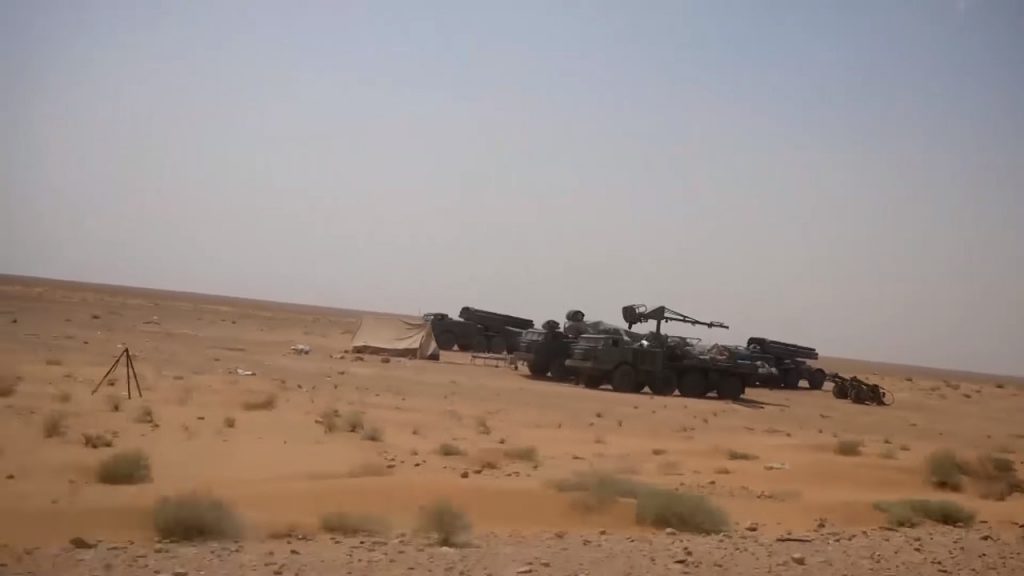 Russian-made BM-27 Uragan Heavy Multiple Rocket Launchers Support Syrian Army Advance In Deir Ezzor (Photos)