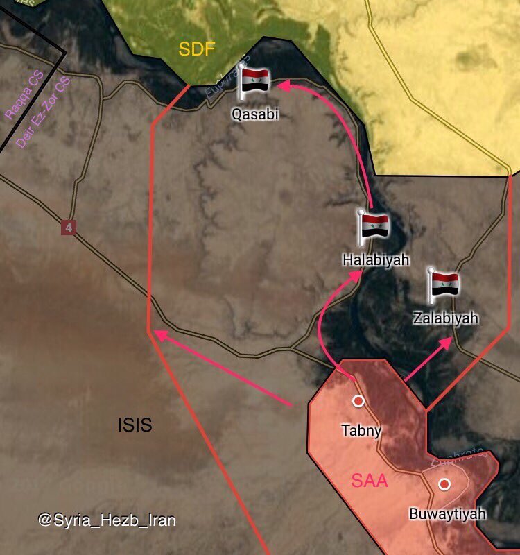 Syrian Army Surprisingly Pushes Northwest Of Deir Ezzor, Captures Villages En Rote To Maadan (Maps)