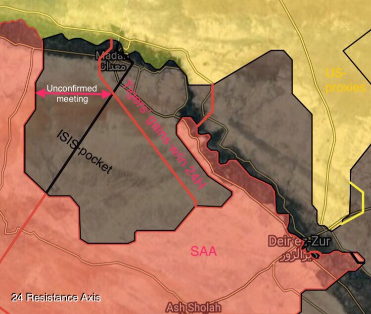 Syrian Army Tiger Froces Recapture Strategic Maadan Town From ISIS