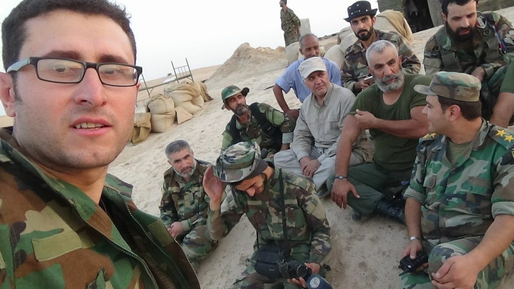 Photo: Gen. Issam Zahreddine And Its Fighters Wait Tiger Forces In 137th Brigade Base