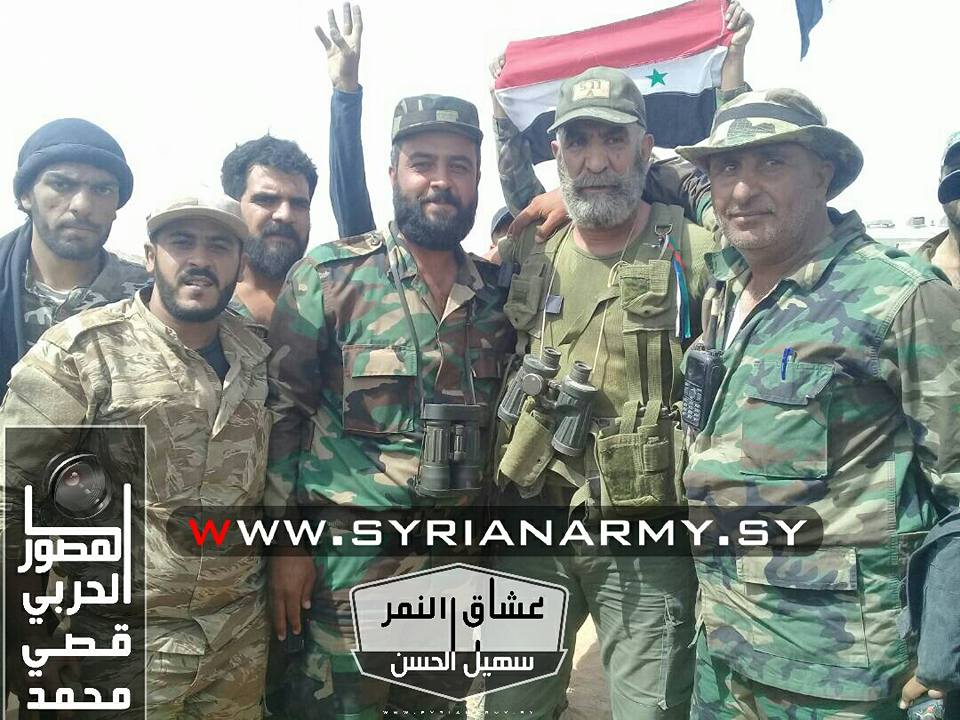 Photos: Republican Guard Gen Issam Zahreddine And Tiger Forces Troops In Deir Ezzor