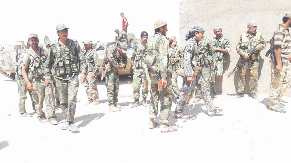 Photos: Tiger Forces And Other Pro-Government Factions En Route To Deir Ezzor