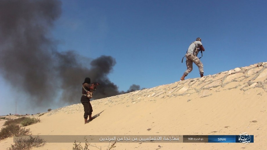 In Photos: ISIS Ambushes Egyptian Military Column In North Sinai