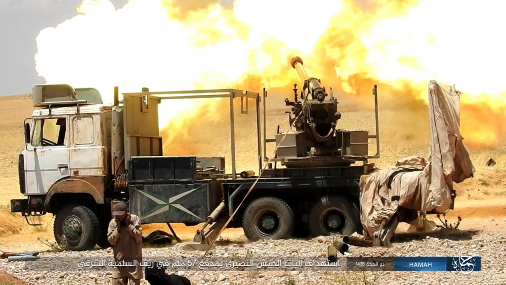 Army Troops Liberated 2 Villages East Of Salamiyah, ISIS Destroyed 2 Battle Tanks (Map, Photos)