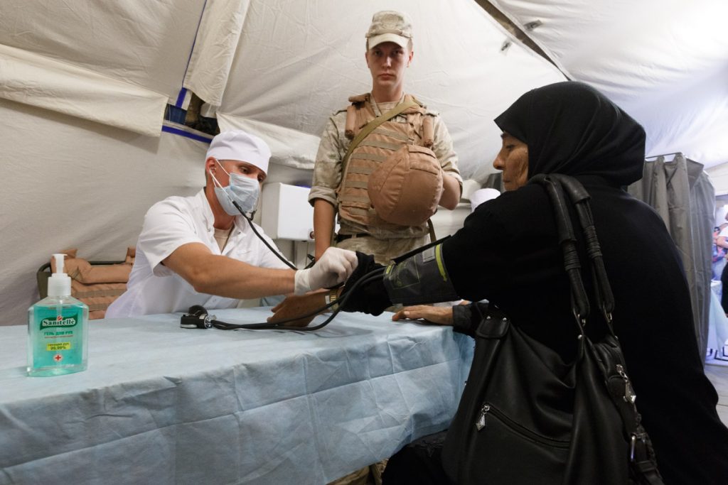 Russian Service Members Provide Humanitarian Aid In Syria's Dar al-Kabirah (Photo Report)