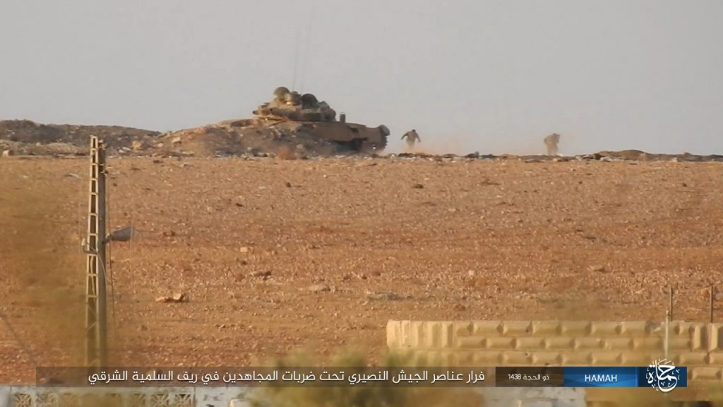 Army Troops Liberated 2 Villages East Of Salamiyah, ISIS Destroyed 2 Battle Tanks (Map, Photos)