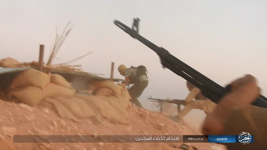 ISIS Released Photo Report Showing Clashes Near Humaymah Near Border With Iraq