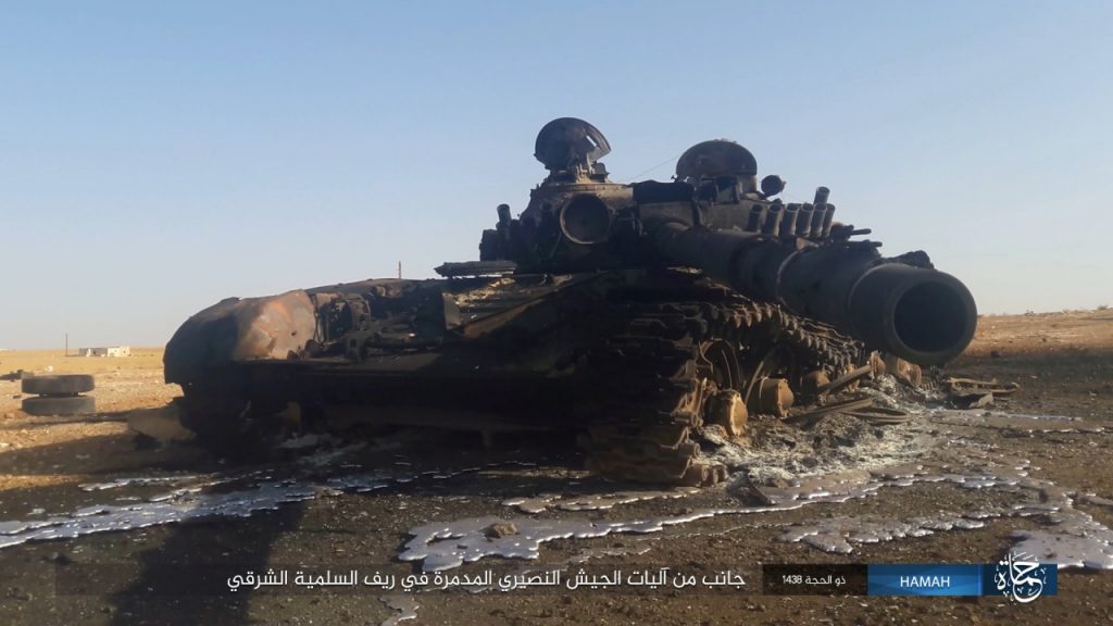 Army Troops Liberated 2 Villages East Of Salamiyah, ISIS Destroyed 2 Battle Tanks (Map, Photos)