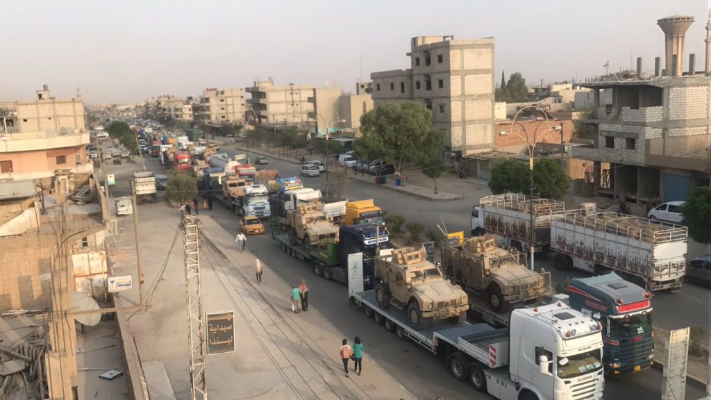 SDF Moves More Military Equipment To Deir Ezzor Frontlines (Photo)