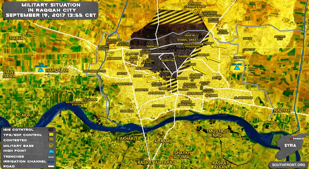 49 ISIS Members Killed In Clashes With SDF In Raqqah