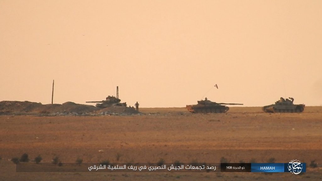 Army Troops Liberated 2 Villages East Of Salamiyah, ISIS Destroyed 2 Battle Tanks (Map, Photos)