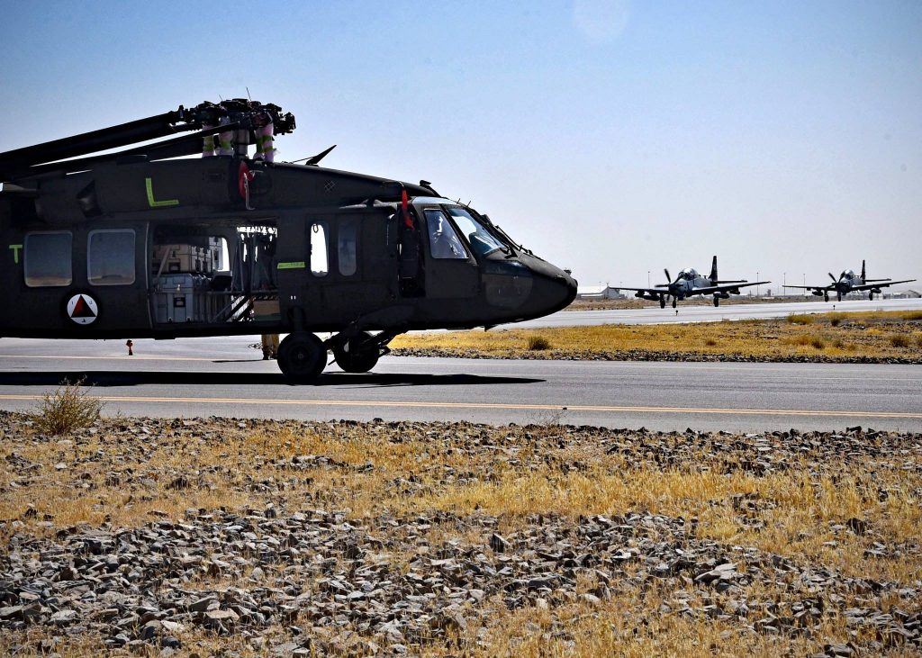 US Delivers Two UH-60 Black Hawk Helicopters To Afghan Air Force (Photos)