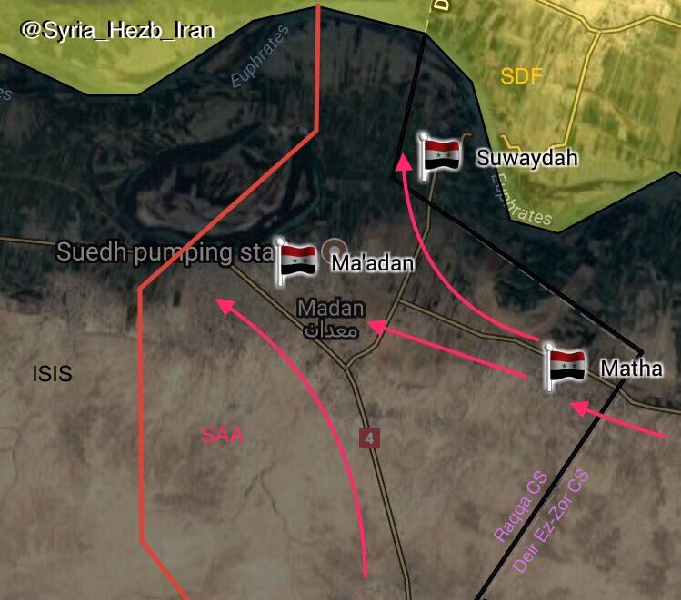 Syrian Army Tiger Froces Recapture Strategic Maadan Town From ISIS