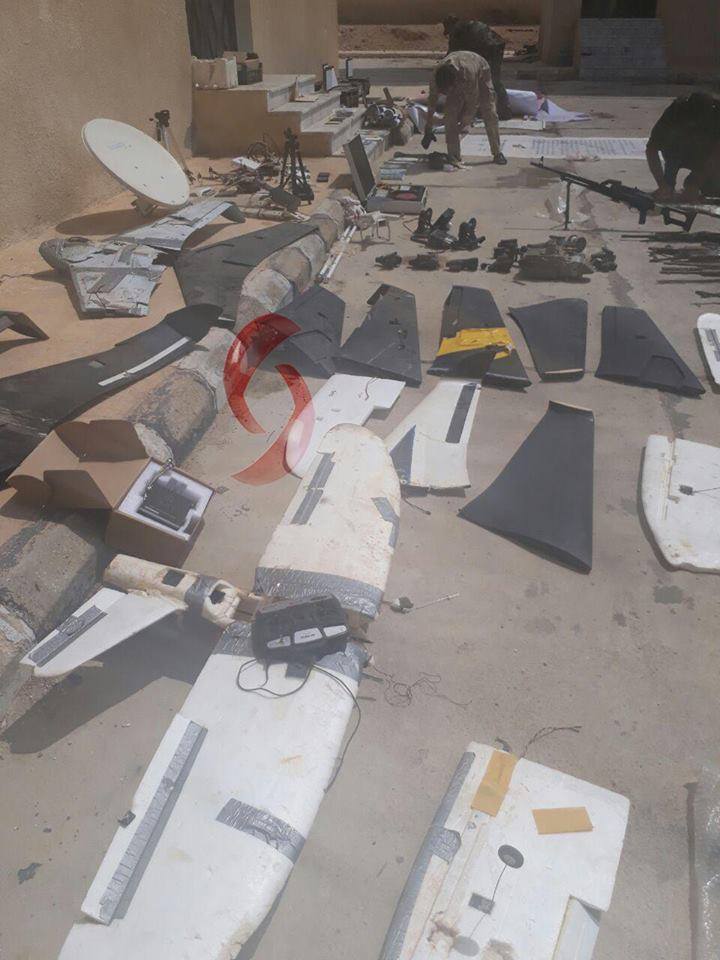 Army Seized Drone Factory, Large Number Of Weapons And Ammunition From ISIS In Uqayribat Area (Photos)