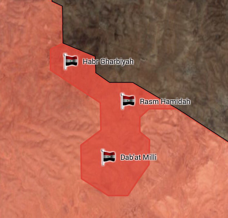 Maps: Syrian Government Forces Advances Against ISIS In Eastern Hama