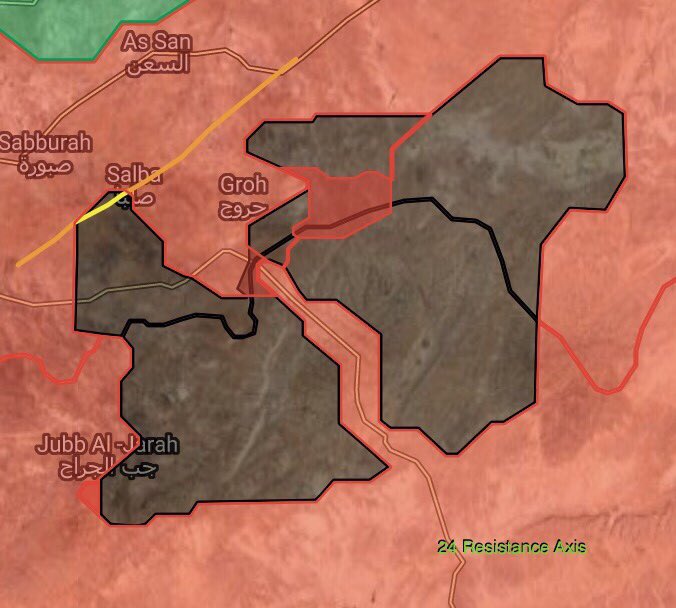 Syrian Army Overruns Imporant ISIS Defense Site In Southwestern Part Of Eastern Hama Pocket (Maps)