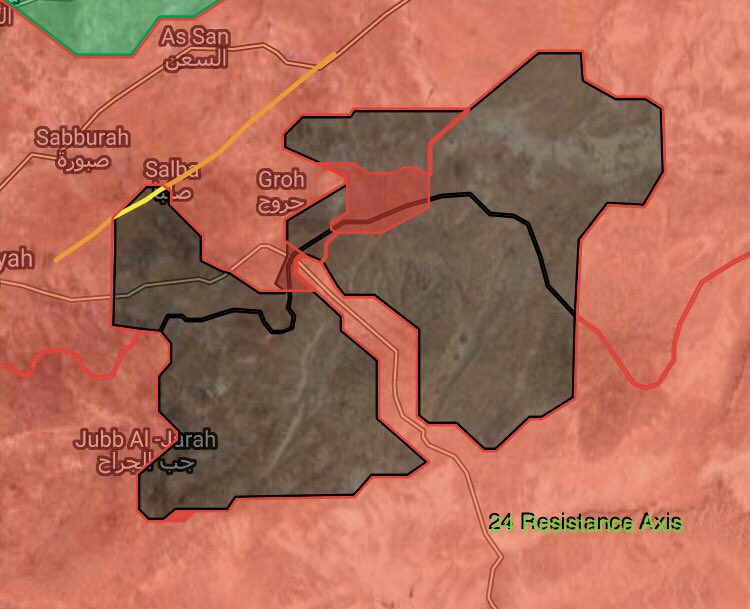 ISIS Retreats From Um Saj Village In Eastern Hama (Syria Map Update)