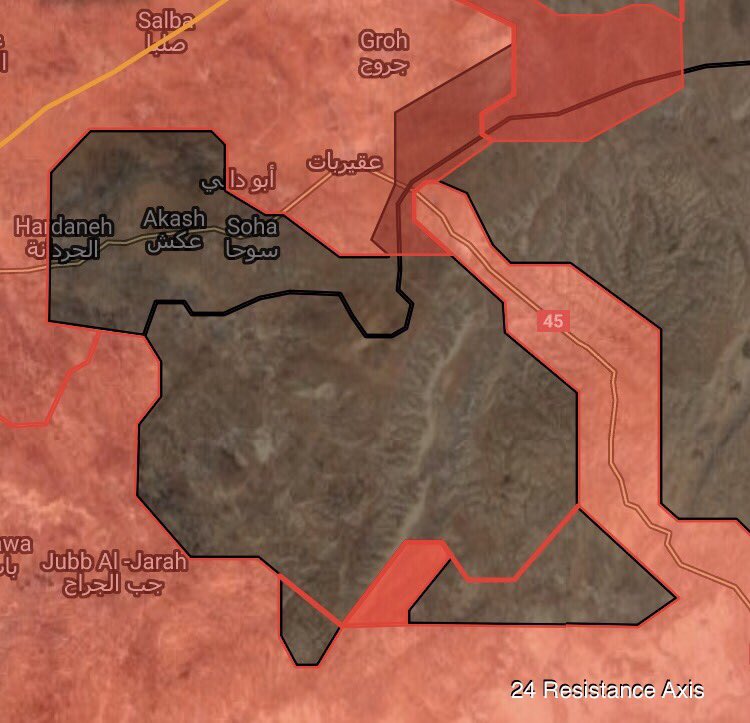 Syrian Government Forces Liberate Two More Villages East Of Salamiyah From ISIS (Maps)