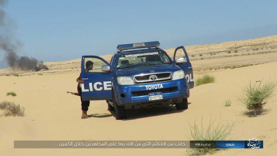 In Photos: ISIS Ambushes Egyptian Military Column In North Sinai