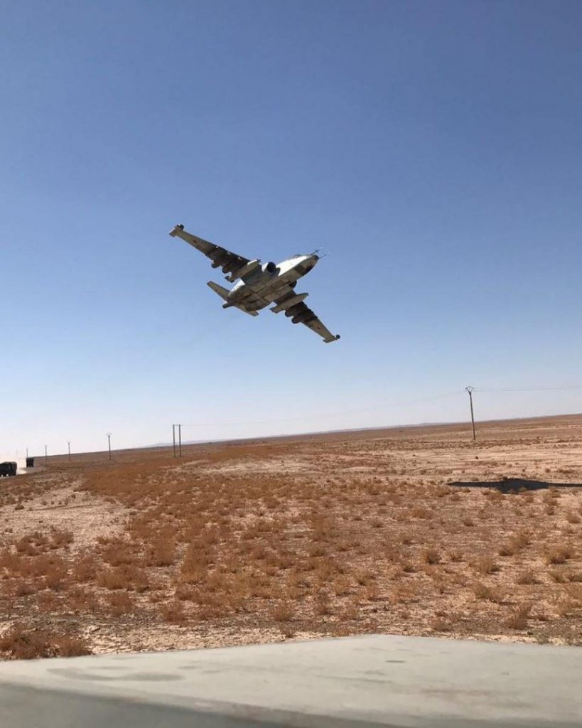 Photos: Russian Sukhoi Su-25SM Attack Aircraft In Deir Ezzor Province