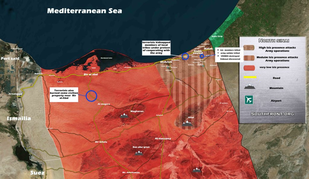 Overview Of Security Situation In Egypt On September 28, 2017 (Map, Video, Photos)