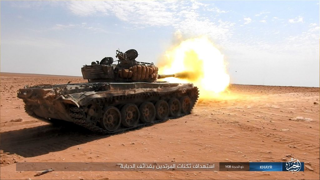 ISIS Released Photo Report Showing Clashes Near Humaymah Near Border With Iraq