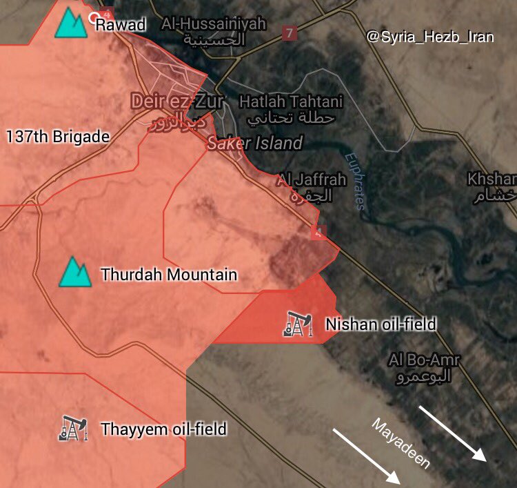 Overview Of Battle For Deir Ezzor On September 14, 2017 (Evening Update)