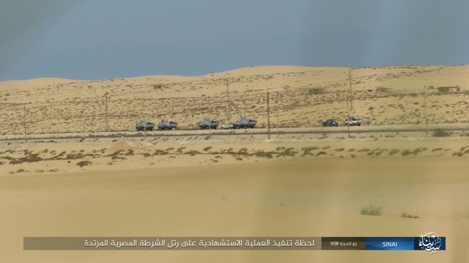 In Photos: ISIS Ambushes Egyptian Military Column In North Sinai