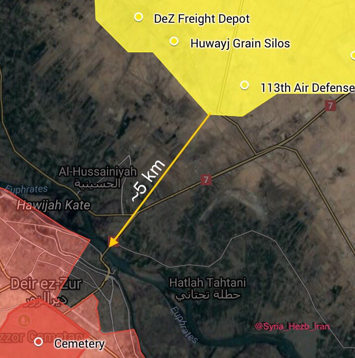 Syrian Democratic Forces Captured 150km2 From ISIS In Deir Ezzor Countryside (Maps)