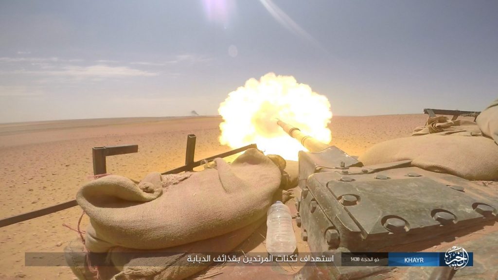 ISIS Released Photo Report Showing Clashes Near Humaymah Near Border With Iraq