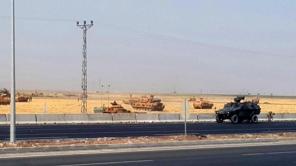 Turkey Deploys Large Number Of Military Equipment On Border With Iraqi Kurdistan