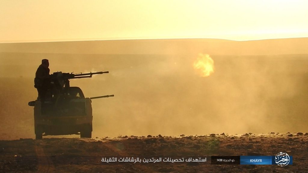 ISIS Released Photo Report Showing Clashes Near Humaymah Near Border With Iraq