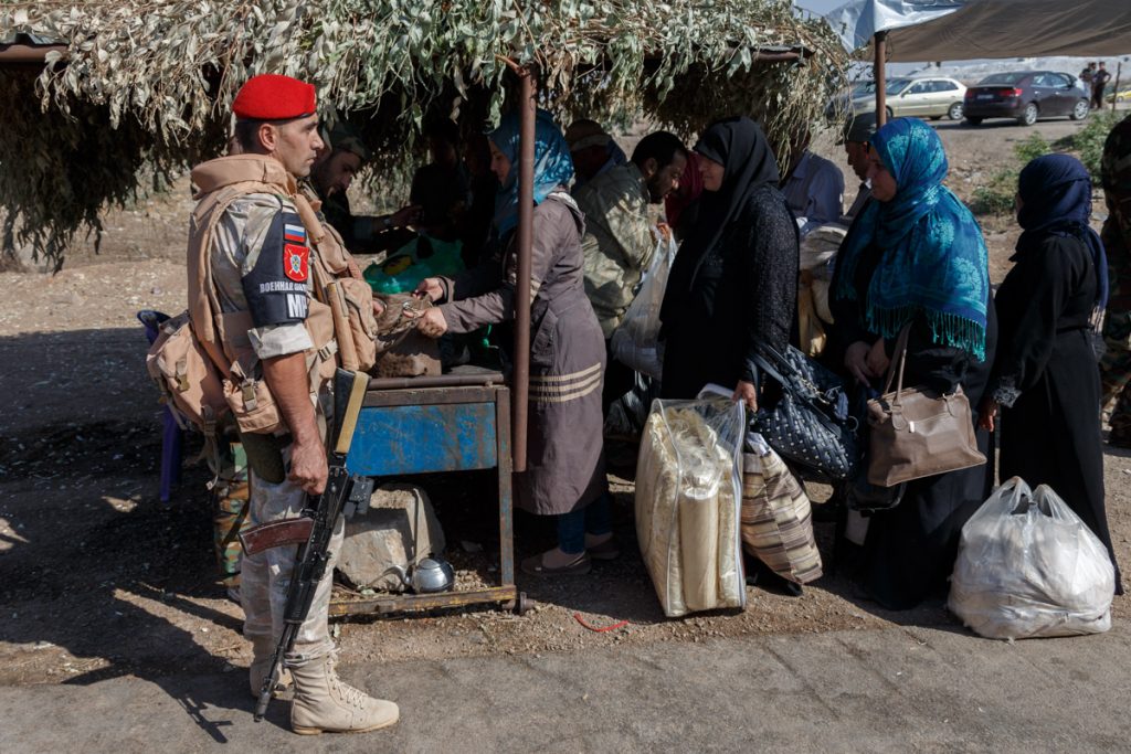 Russian Service Members Provide Humanitarian Aid In Syria's Dar al-Kabirah (Photo Report)