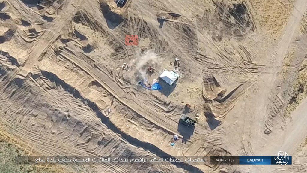 Photos: ISIS Uses Armed Drones Against Iraqi Popular Mobilization Units West Of Mosul