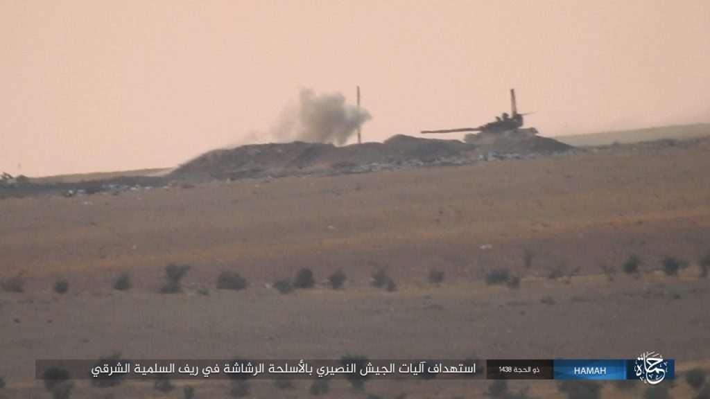 Army Troops Liberated 2 Villages East Of Salamiyah, ISIS Destroyed 2 Battle Tanks (Map, Photos)