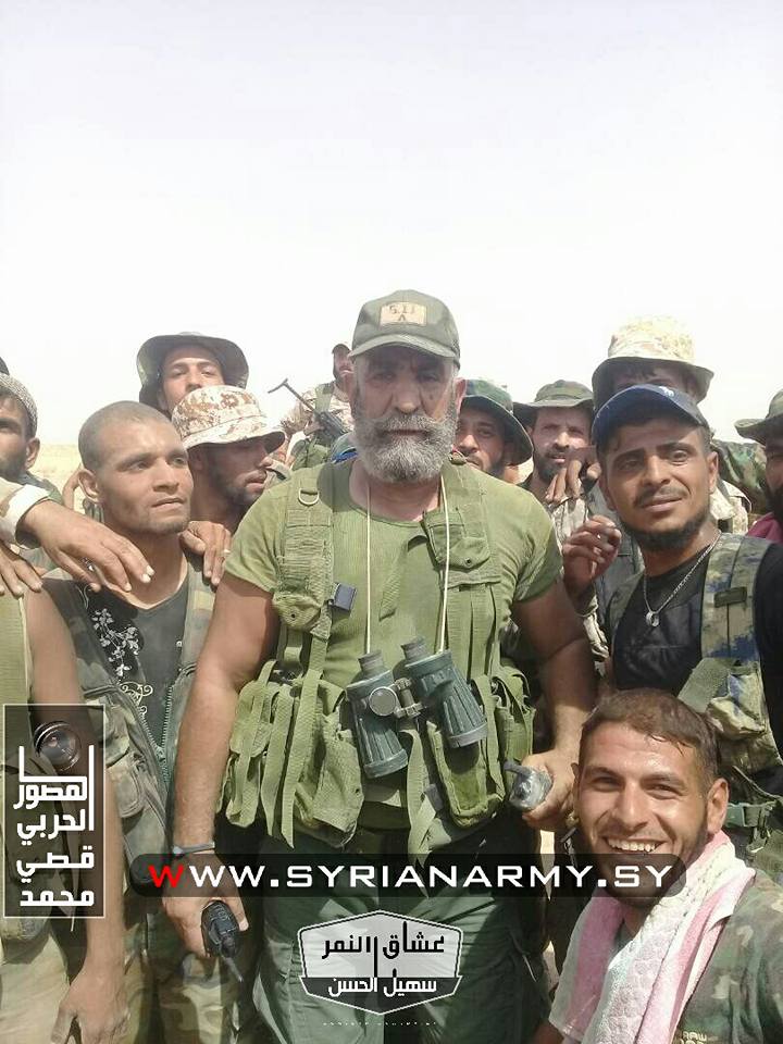 Photos: Republican Guard Gen Issam Zahreddine And Tiger Forces Troops In Deir Ezzor