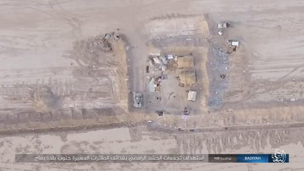 Photos: ISIS Uses Armed Drones Against Iraqi Popular Mobilization Units West Of Mosul