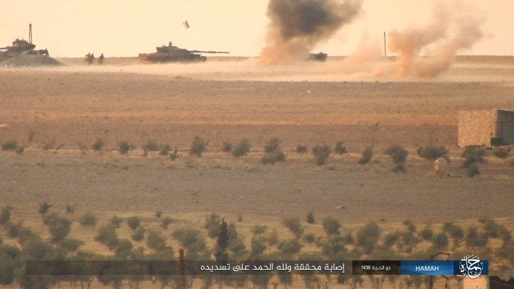 Army Troops Liberated 2 Villages East Of Salamiyah, ISIS Destroyed 2 Battle Tanks (Map, Photos)