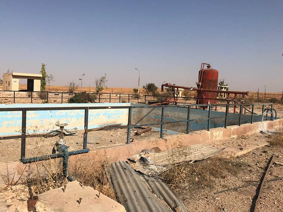 Photos: Syrian Government Forces In Salbah Electricity Station In Eastern Hama