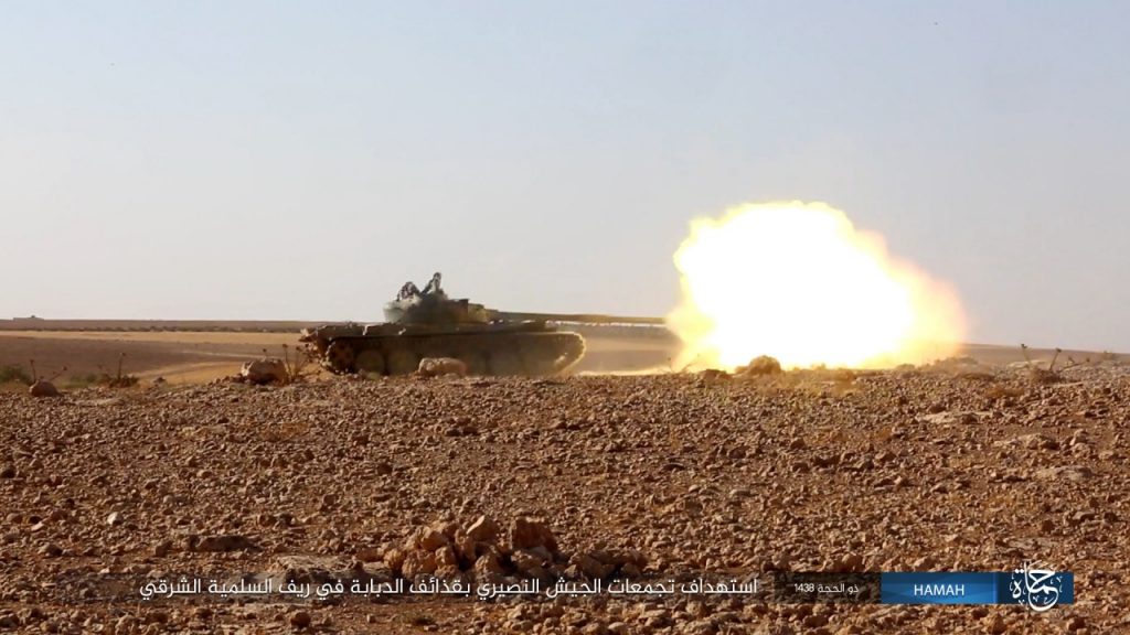 Army Troops Liberated 2 Villages East Of Salamiyah, ISIS Destroyed 2 Battle Tanks (Map, Photos)