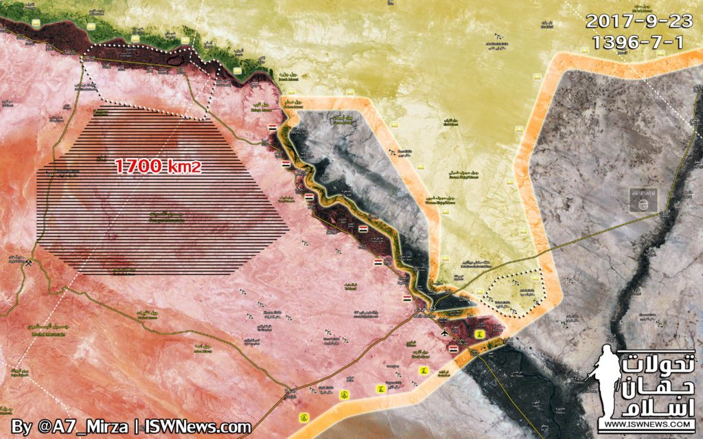 Overview Of Battle For Deir Ezzor On September 24, 2017 (Map, Videos, Photos)