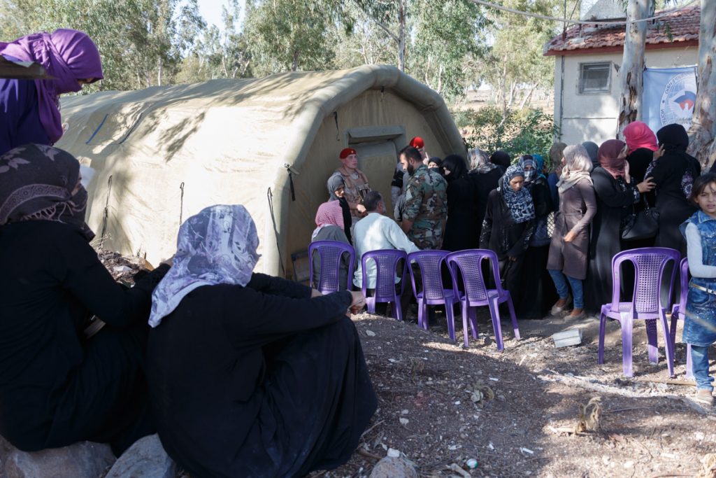 Russian Service Members Provide Humanitarian Aid In Syria's Dar al-Kabirah (Photo Report)