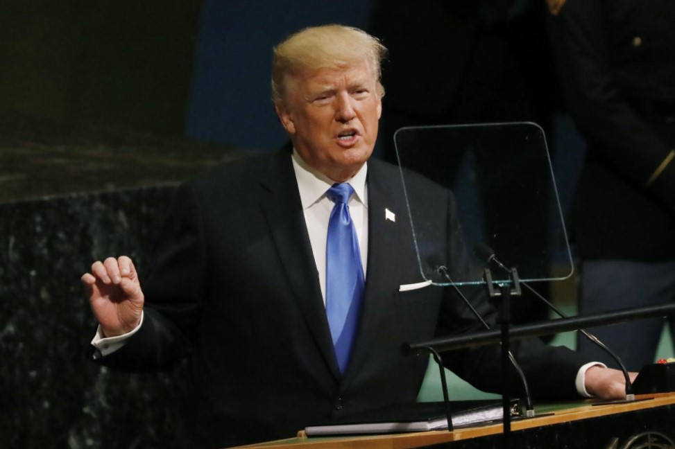 Trump Threatens To "Totally Destroy" North Korea During His First Apeech At United Nations General Assembly